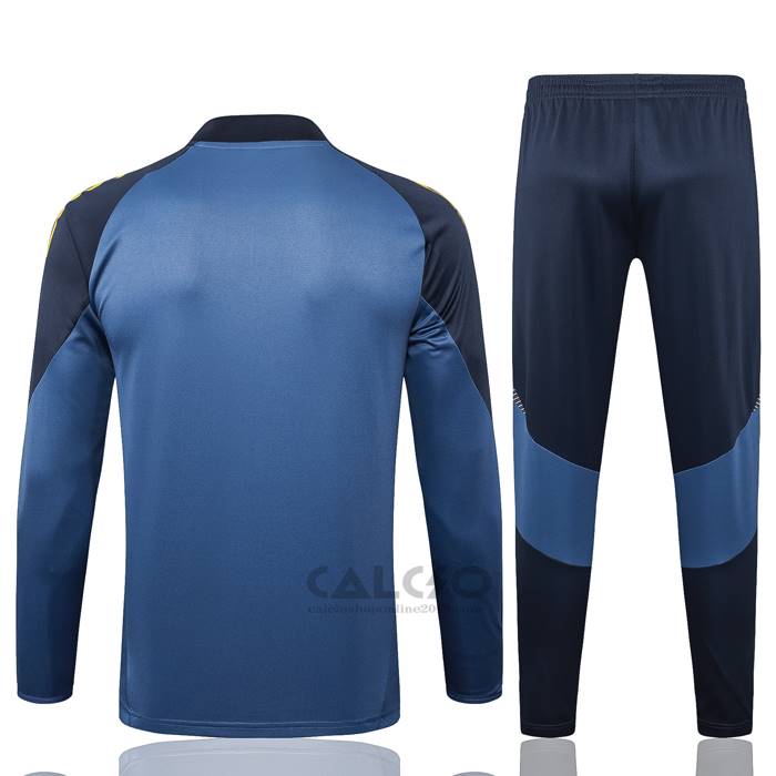 Tuta da Track di Felpa Boca Juniors 2024-2025 Blu